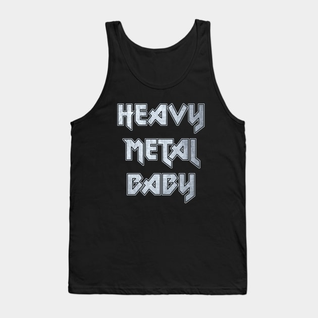 Heavy metal baby Tank Top by KubikoBakhar